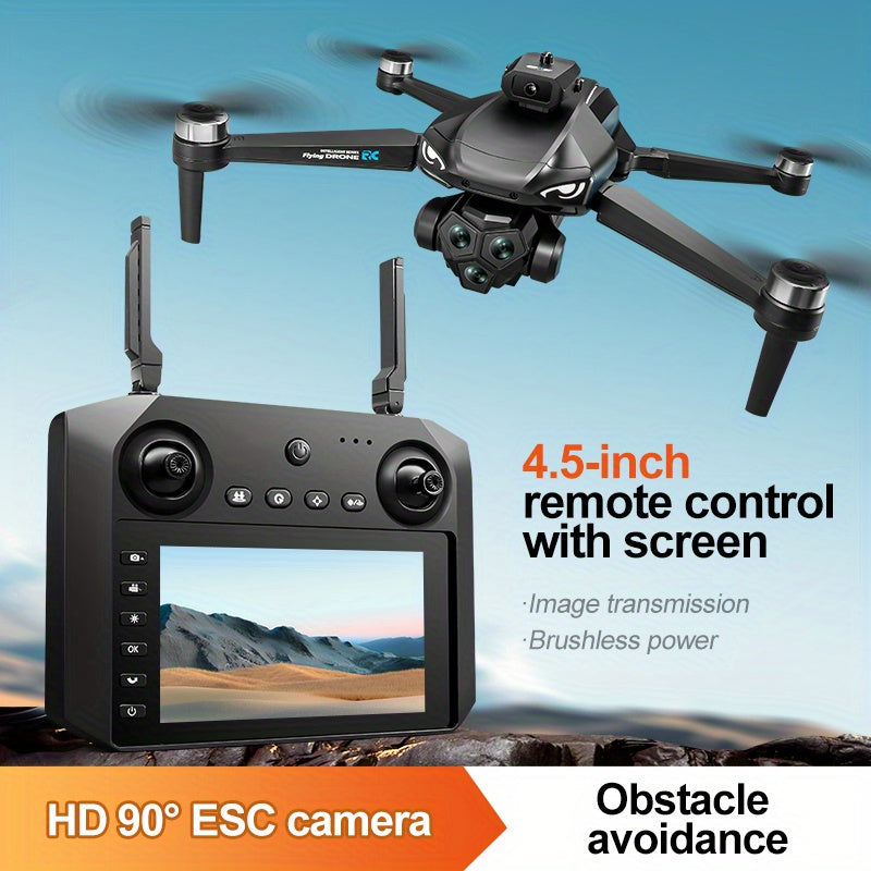 Drone M33 Quadcopter – 40+ Minuten Vliegtijd & Dual HD-camera’s voor Ultieme Luchtopnames