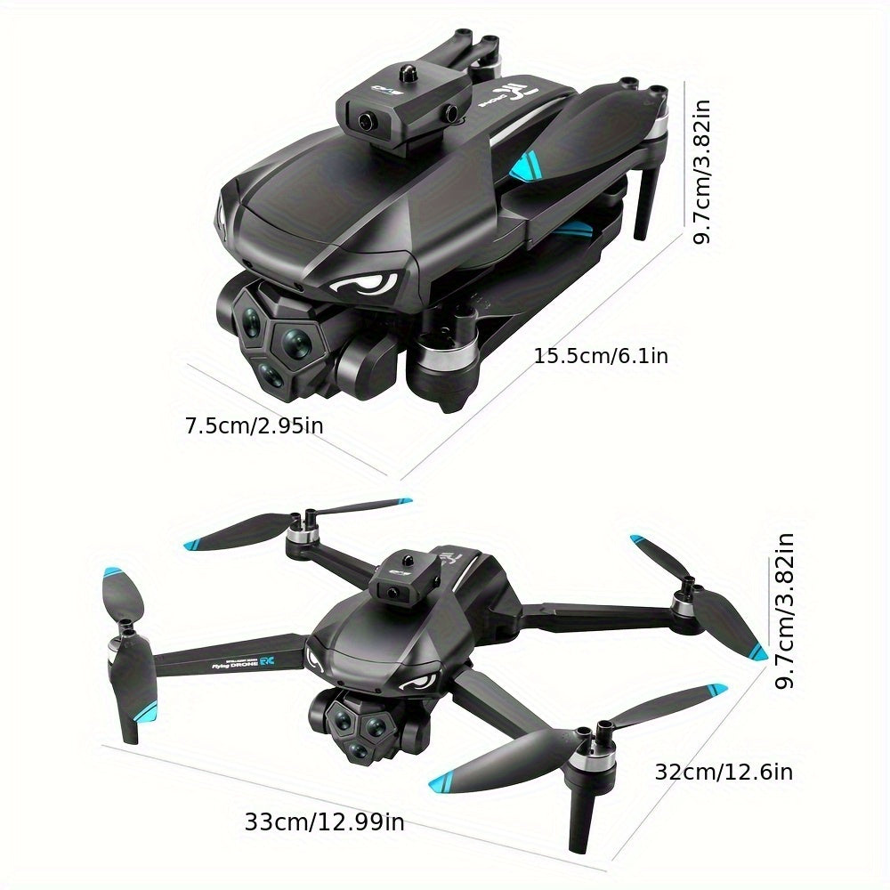 Drone M33 Quadcopter – 40+ Minuten Vliegtijd & Dual HD-camera’s voor Ultieme Luchtopnames