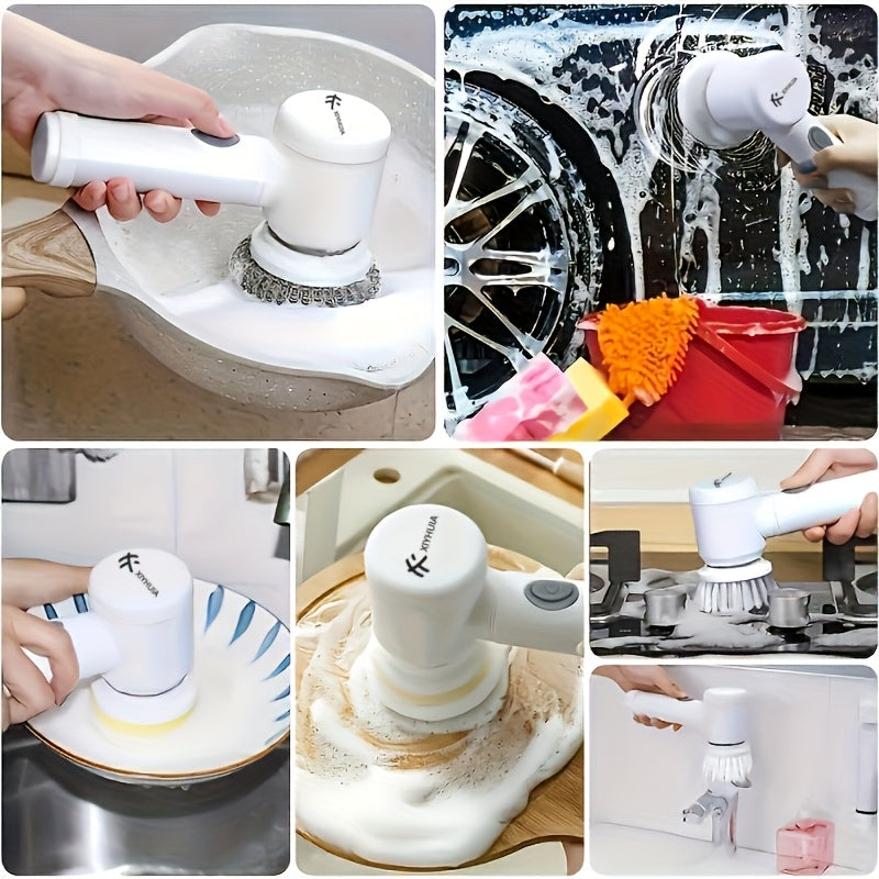 5-in-1 Elektrische Spin Scrubber