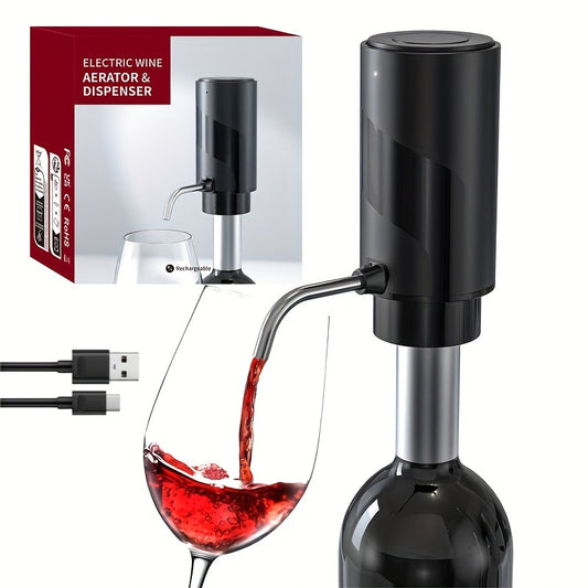 Elegance Wine Pourer - Stijlvol Schenken Met 1 Druk Op De Knop