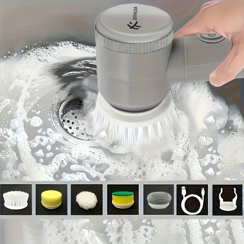5-in-1 Elektrische Spin Scrubber