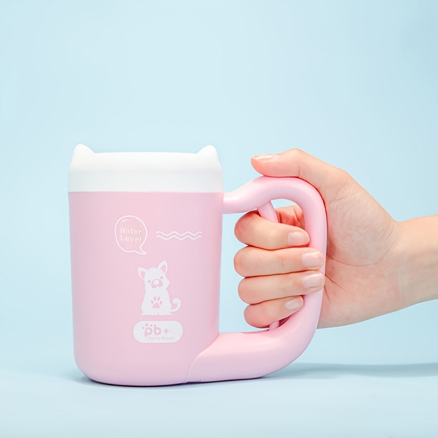 PawClean Up – Siliconen Pootreiniger met Zachte Borstels