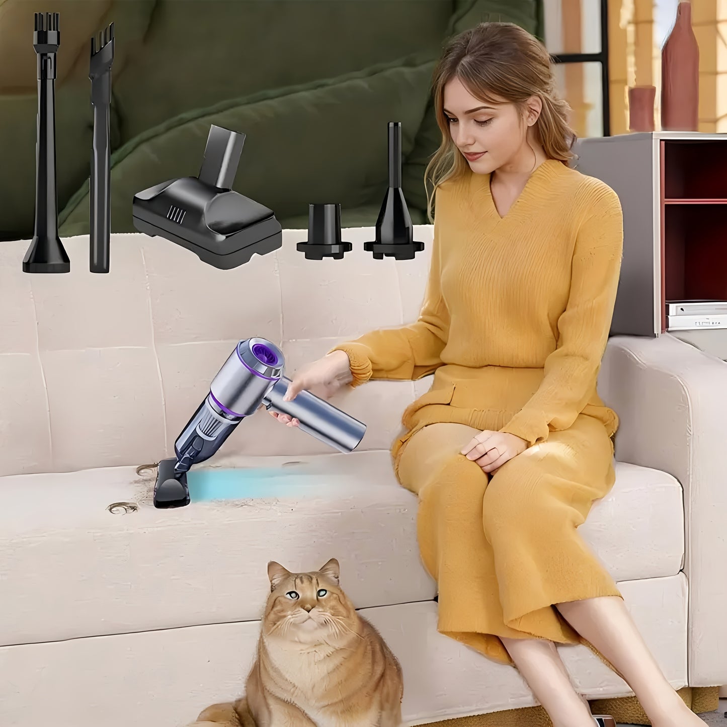 CleanForce Mini Pro - 4 in 1 Stofzuiger - Compact. Krachtig. Multifuntioneel.