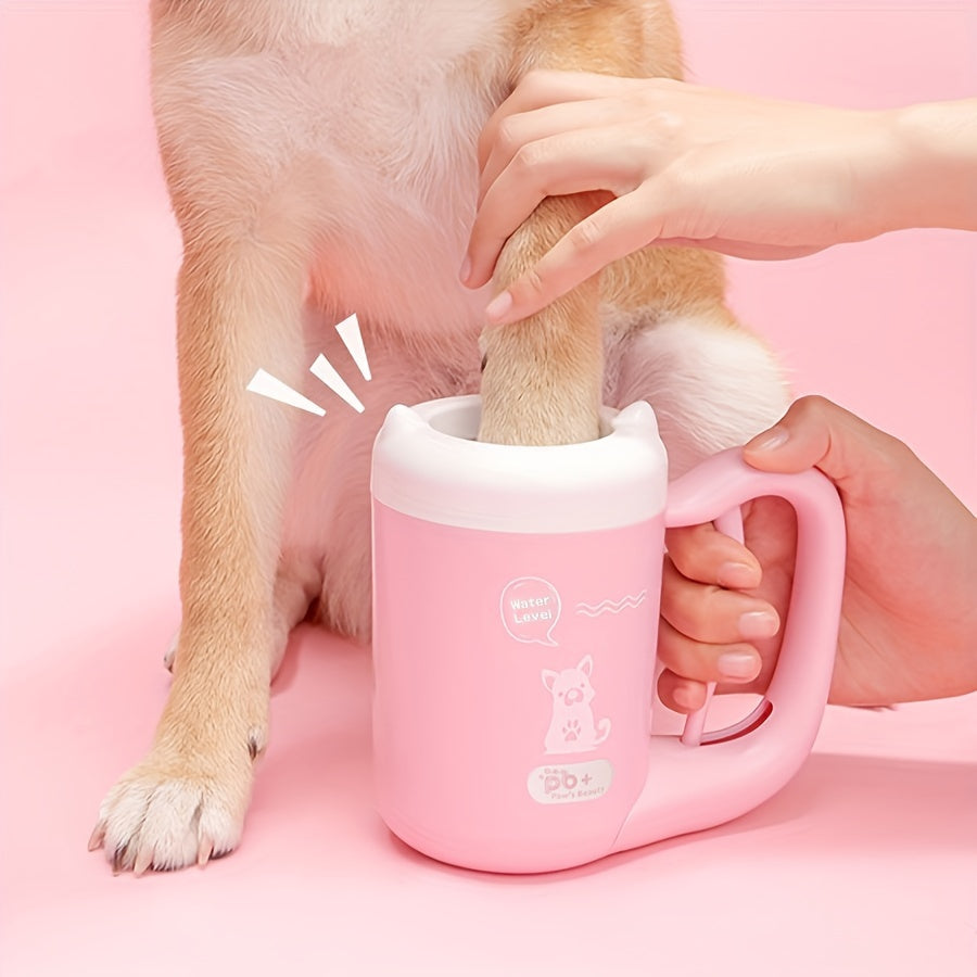 PawClean Up – Siliconen Pootreiniger met Zachte Borstels