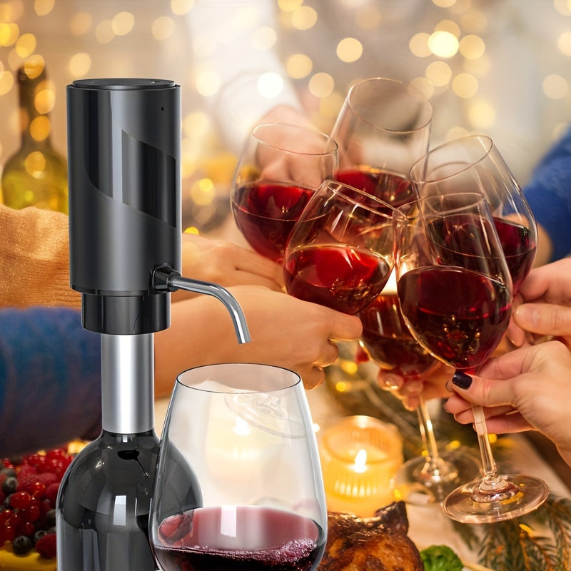 Elegance Wine Pourer - Stijlvol Schenken Met 1 Druk Op De Knop