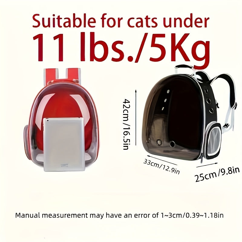 FurrPack – Kristalheldere Kattenreisrugzak voor Comfort & Veiligheid