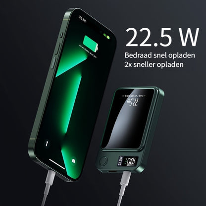 MagPro 10K – Magnetische Draadloze Powerbank (Snelladen & LED-display)