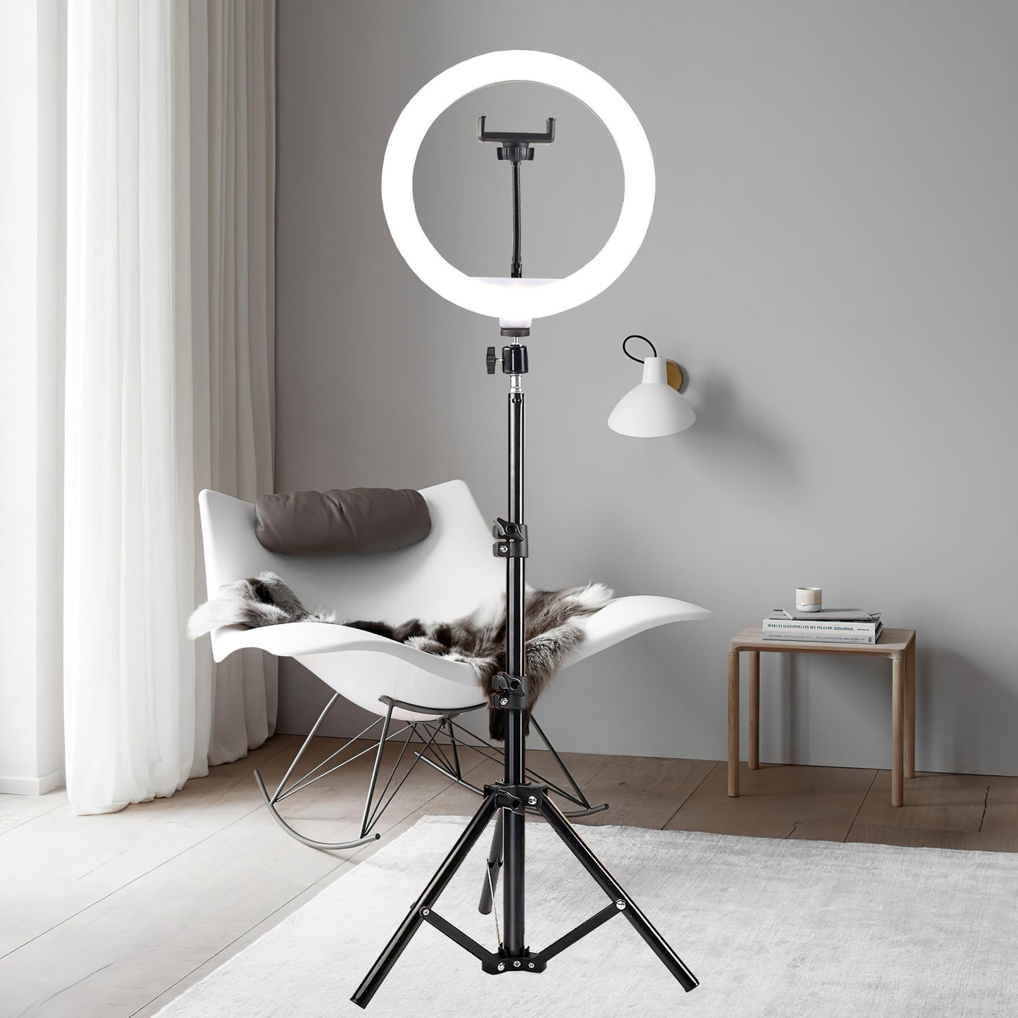 GlowPro 10 – LED Ring Light met Statief & Telefoonhouder