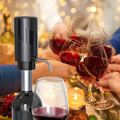 Elegance Wine Pourer - Stijlvol Schenken Met 1 Druk Op De Knop